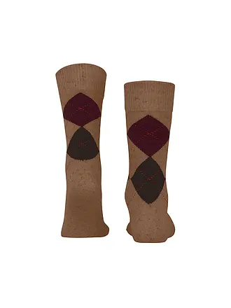 BURLINGTON | Chaussettes homme DUNDEE 40-46 marine | camel